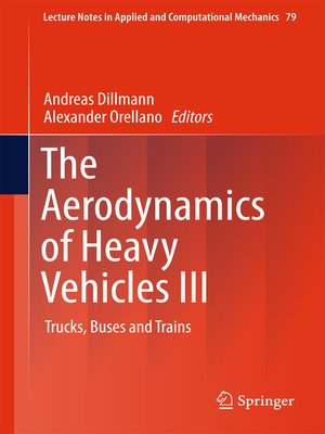 cover image of The Aerodynamics of Heavy Vehicles III